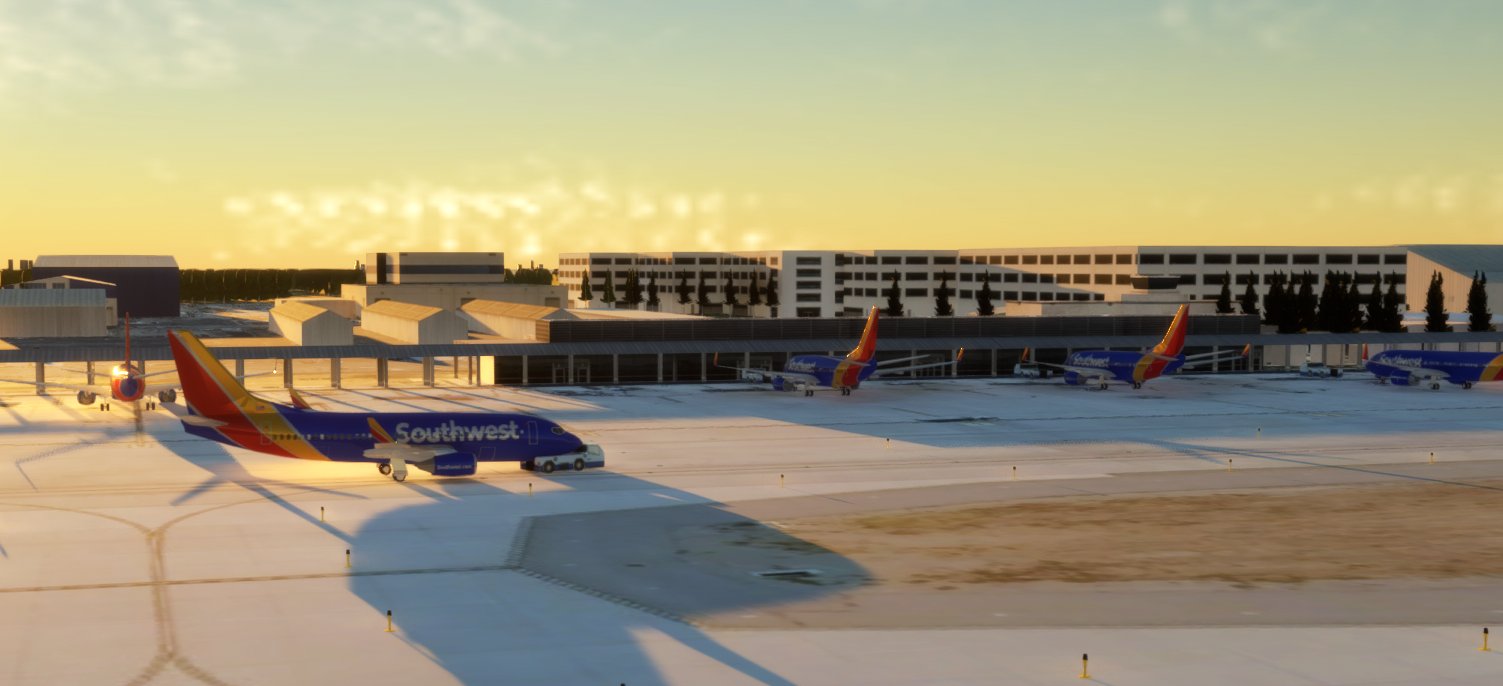 KLGB terminal apron