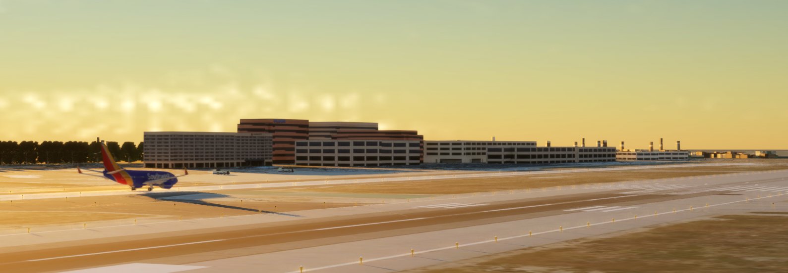 KLGB Southwest pushback